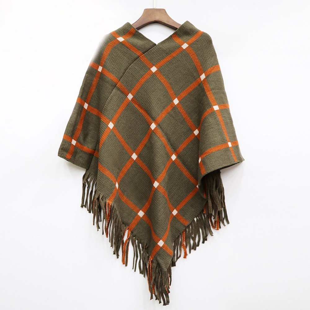 NWOT Women’s brown & orange Shawl